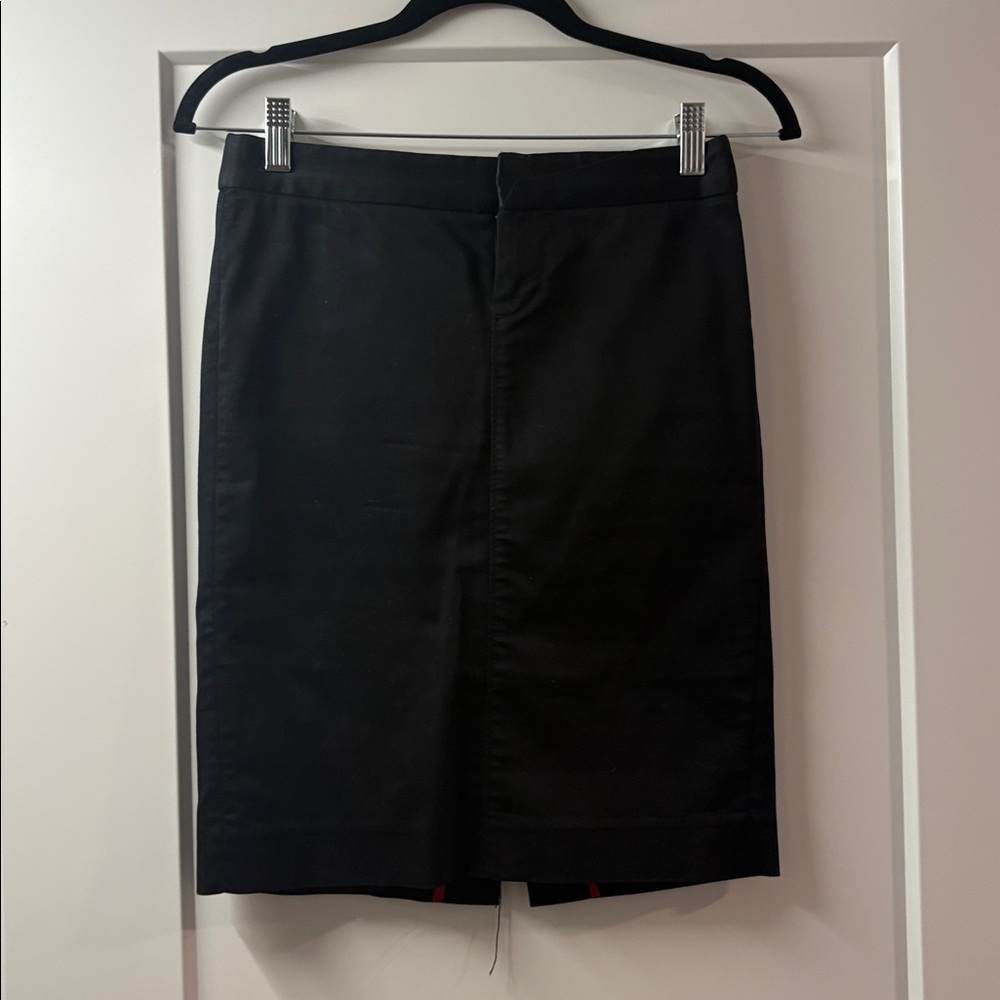 Armani Exchange Classic Black Pencil Skirt